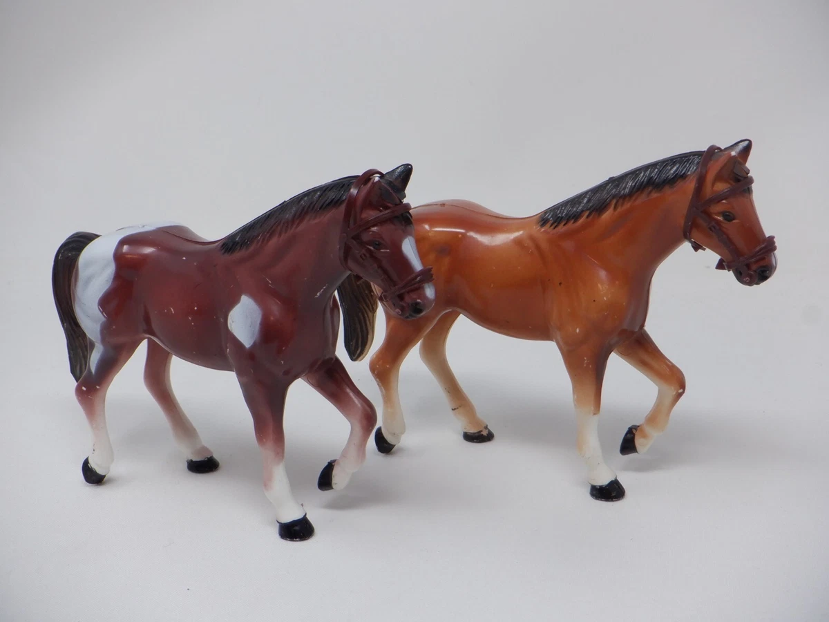 Vintage sales plastic horses
