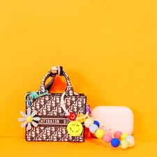 Mini Bag Keychain Accessory Cute Charm,Mini Luxe Bags Keychain Collection CD