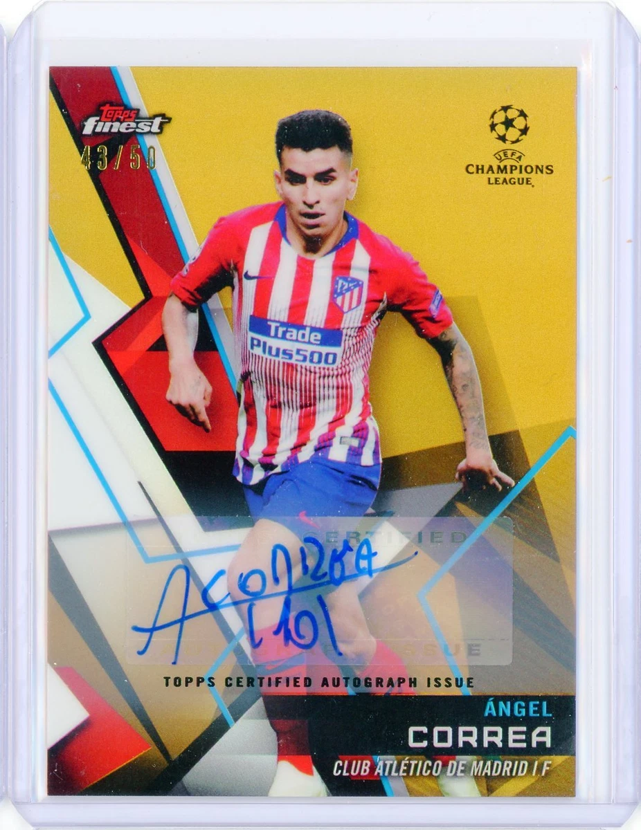 2018-19 Topps Finest UEFA Champions League - Angel Correa #62 for