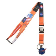 NASA Suit Up Charm and Lanyard
