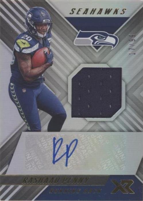 2018 Panini XR Rashaad Penny #RSA10 - 1 of 2