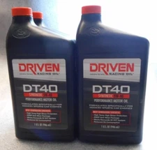 DRIVEN RACING OIL DT40 5W 40 4 QTS 02406