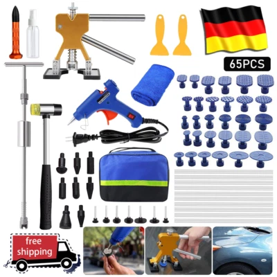 JOYHUT 66Tlg. Ausbeulwerkzeug Auto Beulen Reparatur Set Dellenlifter Ausbeul Werkzeug
