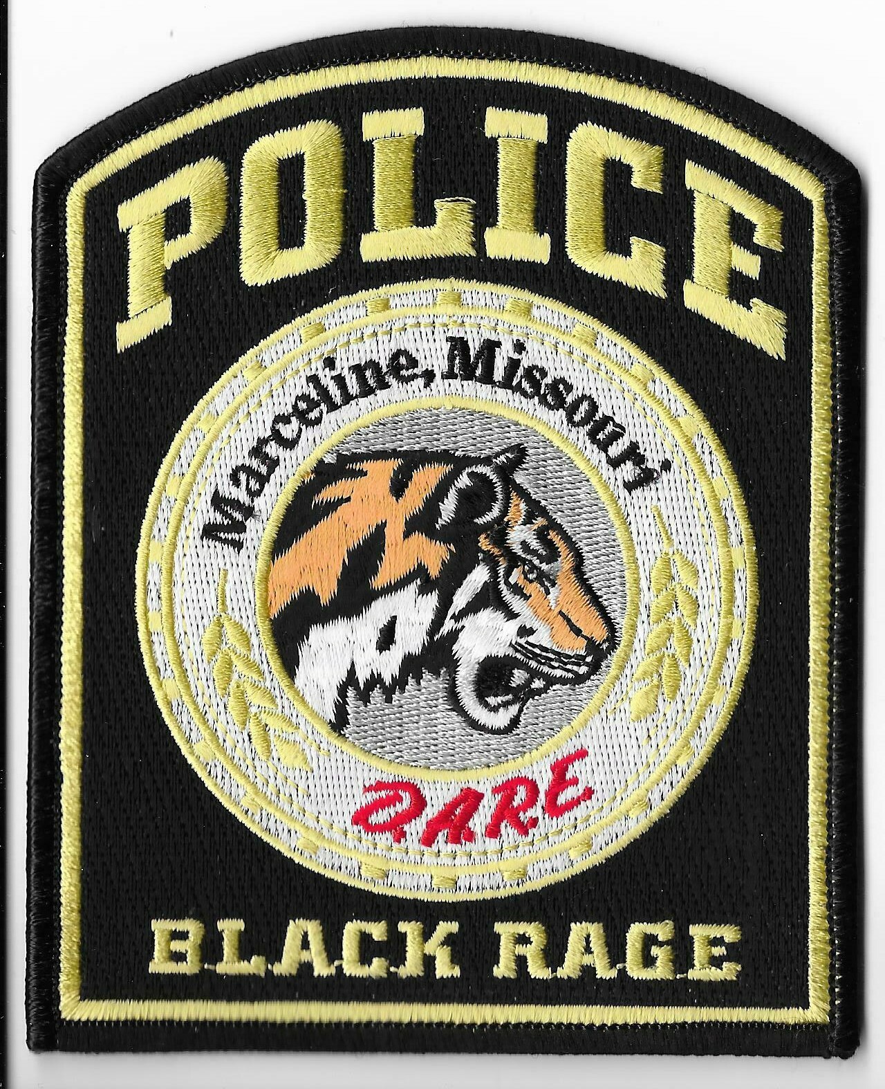Marceline Police Department, Missouri D.A.R.E. Shoulder Patch eBay