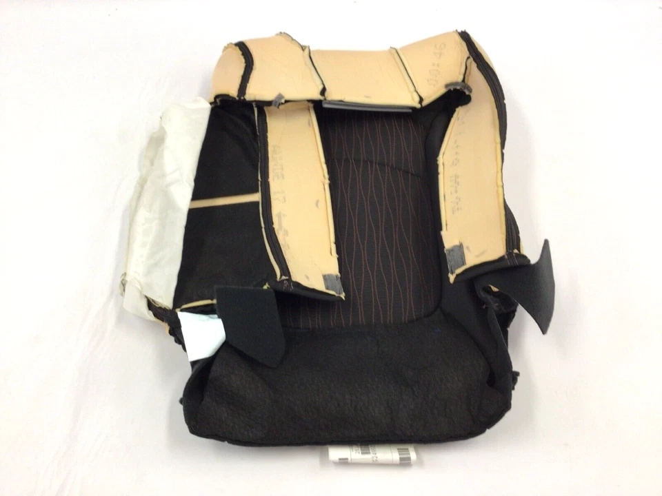 Chevrolet Traverse 2015-2017 asiento del pasajero delantero derecho trasero cubierta de tela negra OEM Foto 2 de 4