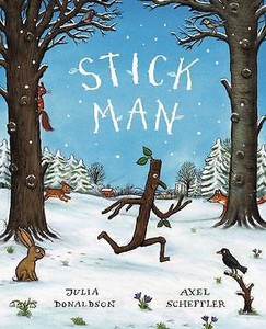 New Soft Cover Book Stick Man By Julia Donaldson Illustrated By