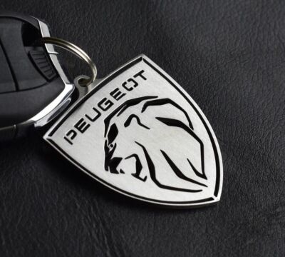 Porte-clés,Pour Peugeot GT GTLine 206 207 208 306 307 308 508 106 107 108 2008 3008 5008 Voiture Bibelot - Type For Peugeot LOGO - Bagagerie - Maroquinerie