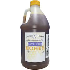 Lavender Honey Bulk 6 lb Jug - Half Gallon of Honey - All Natural