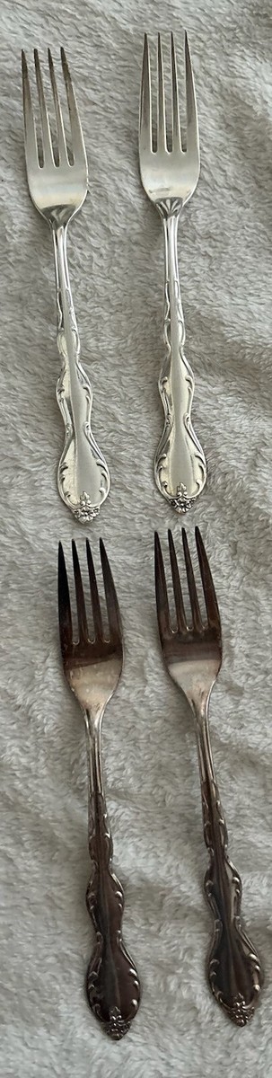 Vtg. Wm Rogers Mfg Co. Extra Plate Original Rogers Set Of 14 Forks