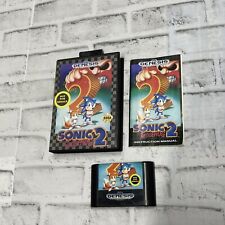 Sega Genesis Sonic the Hedgehog 2 CIB Complete Very Good Condition Tested Game