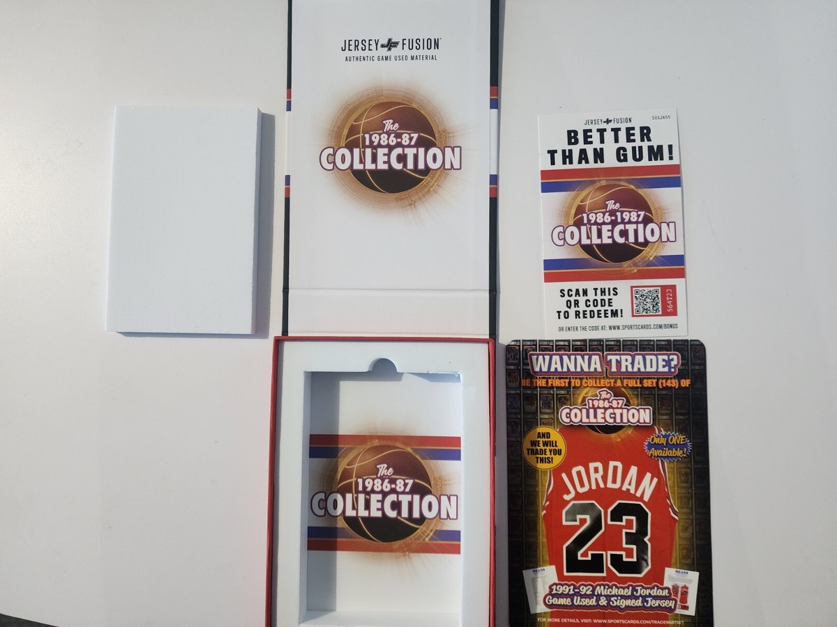 2024 Jersey Fusion The 1986/87 Fleer Basketball Collection Hobby