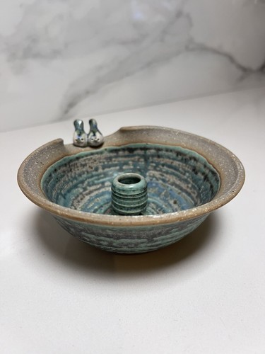 Handgefertigte Studio Bud Vase Nancy Shaul Westport Island Keramik Maine