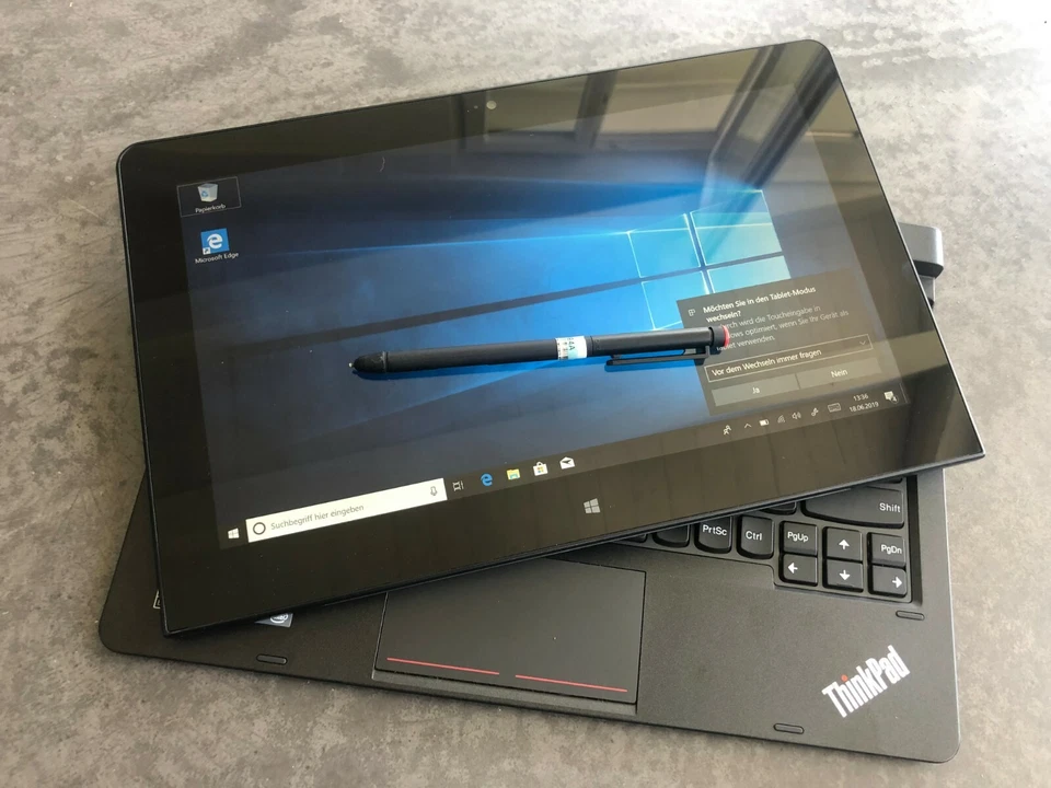 Tablet Lenovo HELIX 2. Generación Intel Core M-5Y70 4GB RAM 128GB SSD Win10 - Imagen 2 de 4