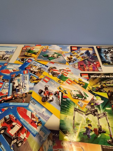 LEGO Manual Lot - Huge 50+ INSTRUCTIONS ONLY, NO BRICKS - City Ninjago Creator - Picture 10 of 10