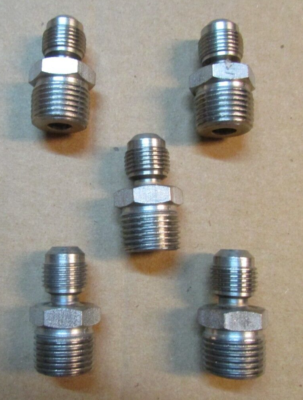 Piega Tubi Idraulica 2404-05-06 Hydraulic Fitting 5/16" Male JIC 37u00b0-Flare X 3/8" Male Pipe Filiera Per Tubi - Foto 13