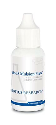 Biotics Research - Bio D-Mulsion Forte 1 Oz Liquid (780053000492)