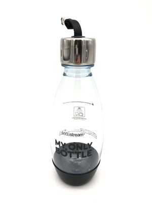 SodaStream My Only Bottle 0,5L, spülmaschinengeeignet, schwarz, Kunststoff