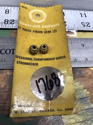 STROMBECKER #8433: Pinion Gear 12 Tooth X 3/32