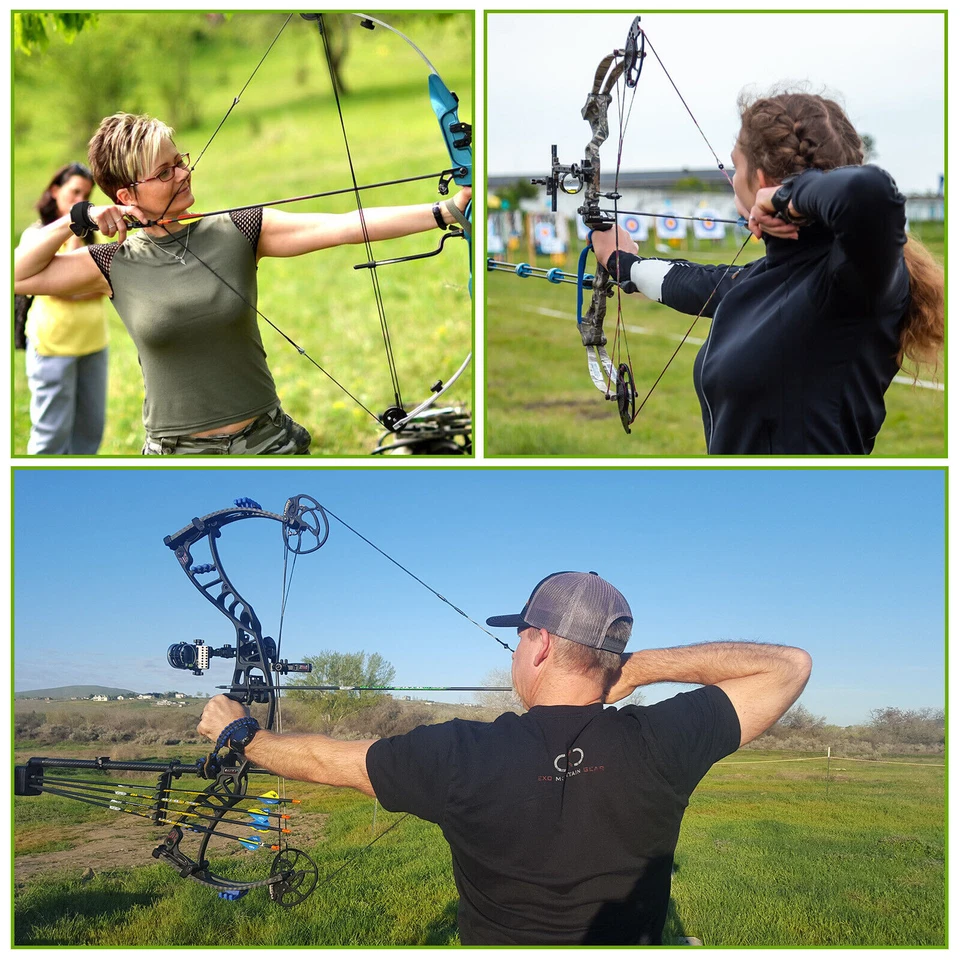 Archery Caliper Release Aid Trigger Wrist Strap Compound Bow Hunting Adult/Youth - Image 4 of 4