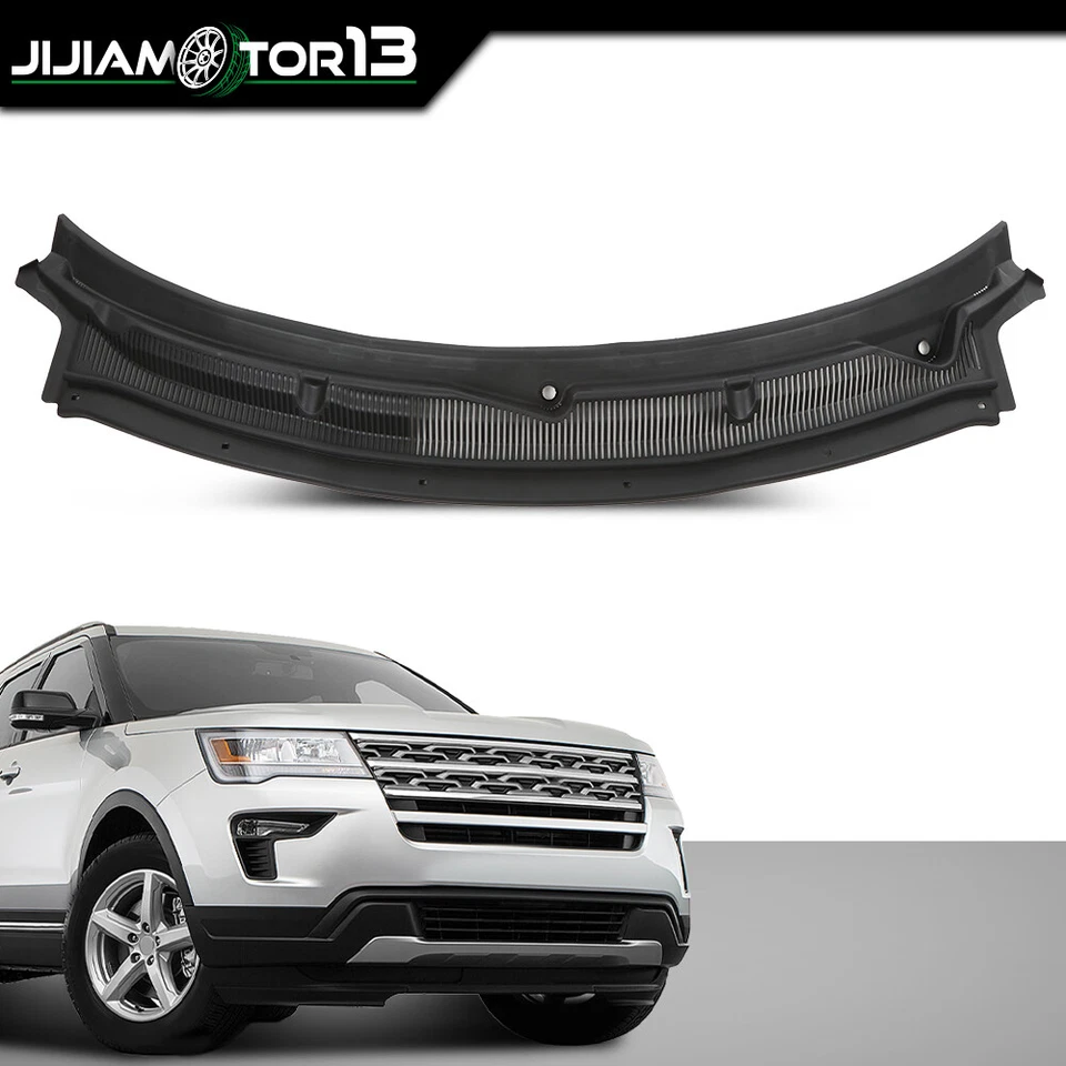 Fit For 2011-2019 Ford Explorer Windshield Cowl Grille Top Panel BB5Z78022A68AA - Image 2 of 4