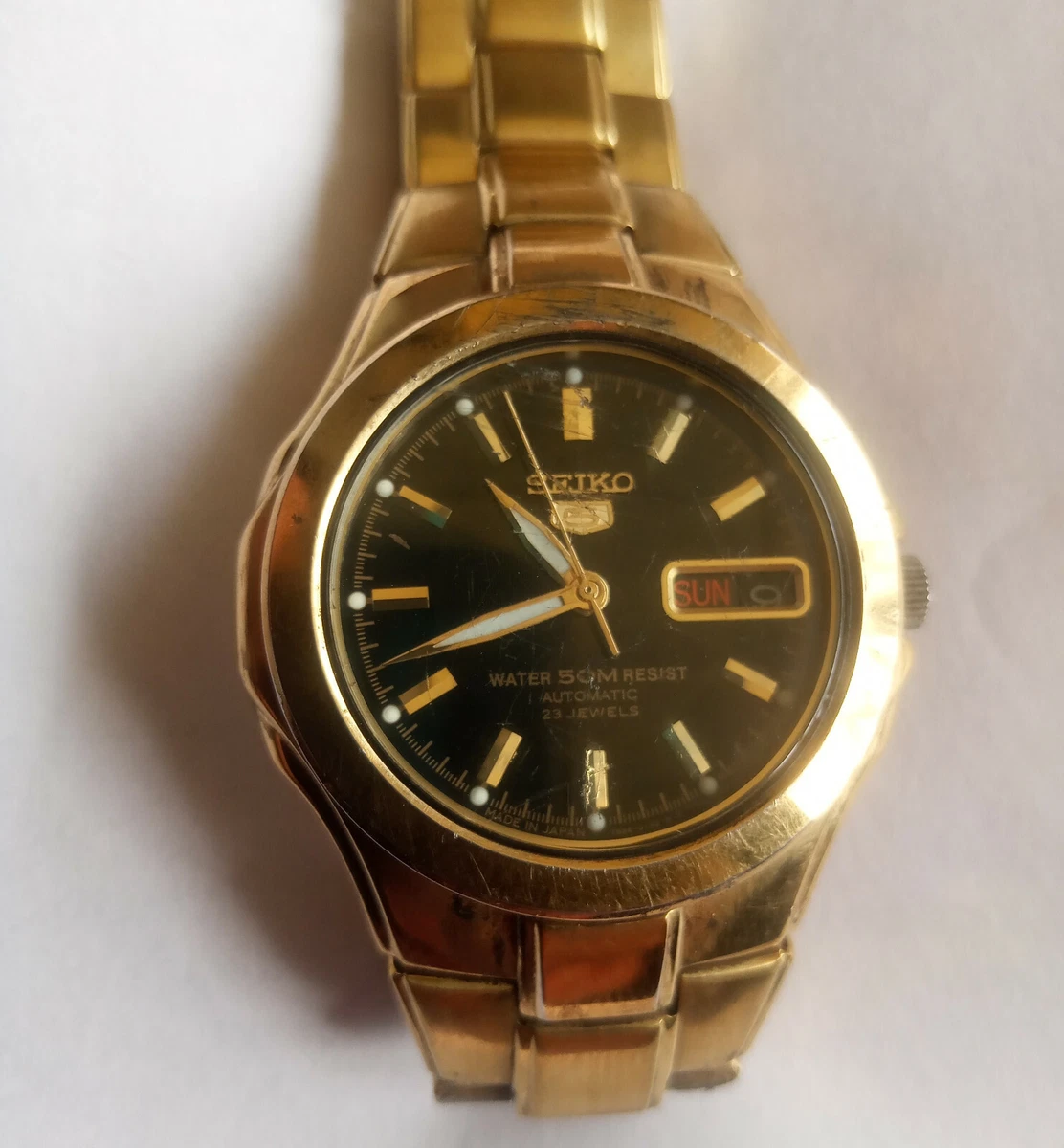Seiko 5 water 50m resist automatic 21 clearance jewels