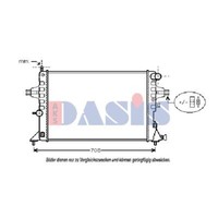KüHler WasserküHler Passend FüR Opel Zafira A Astra G CC F75 F48 F08 F35 T98