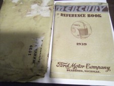 1939 Mercury Original Owners Manual Pamplet And Radio Manual 1939 Mercury Original Owners Manual Pamplet And Radio Manual