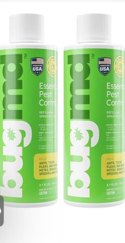 BugMD Pest Control Essential Oil Concentrate (3.7 oz, 2 Pack) Plant Powered Bug