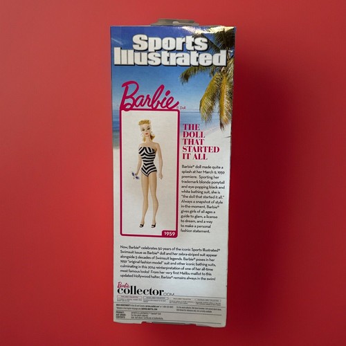Sports Illustrated Malibu Barbie Swimsuit Model ~ California Issue~ Black Label - Picture 14 of 18