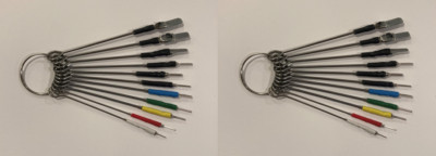 Two Electrical Terminal Pin-Fit Testing Tools-Ford/Lincoln/Mercury Vehicles 