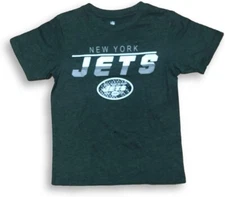 New York Jets NFL Boys Crew Neck Graphic T-Shirt XL 16/18