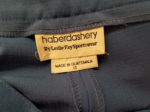 Haberdashery Womens Pants Size 18 Blue - Picture 2 of 4