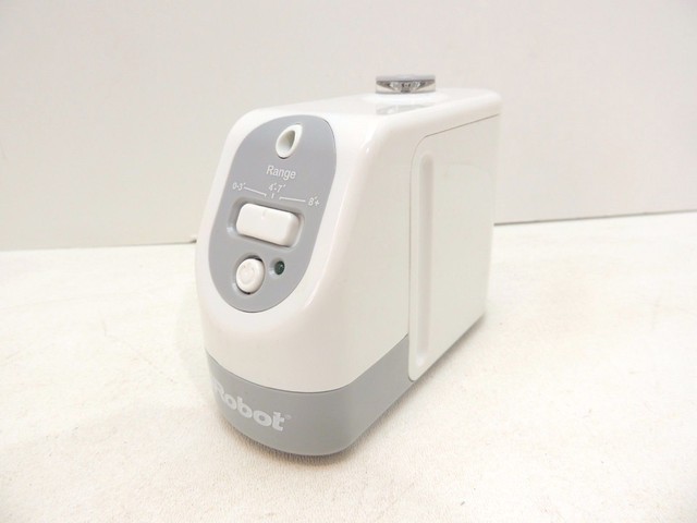 roomba glowing white