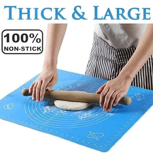 Mat, Rolling Mat Silicone Baking Mat Fondant Mat Sheet Chapati
Opens in a new window or tab