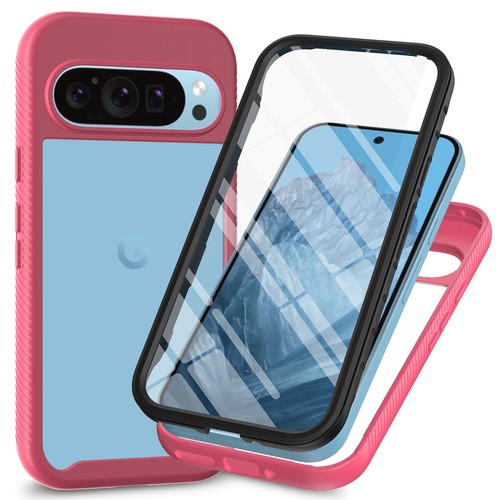For Google Pixel 10Pro XL 10 9a 9Pro XL 8 Full Clear hard back hard Silicon case - Picture 6 of 12
