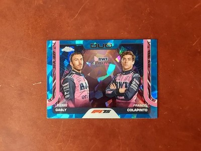 Topps 2025 Chrome Sapphire Alpune Duo Pierre Gasly Franco Colapinto #171 RC BWT 