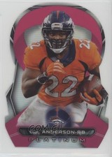2015 Topps Platinum BCA Die-Cut Ribbons CJ Anderson #BSDR-CA 0b3