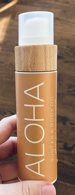 new COCOSOLIS ALOHA Organic Coconut Suntan & Body Oil 110 ml