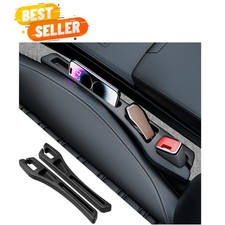 2pcs Car Seat Gap Filler Organizer2 In 1 Car Gap Filler With Fill And Storag...