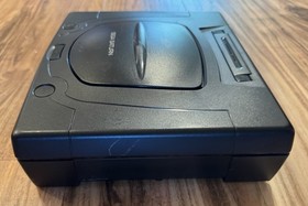 SEGA Saturn Black Console With Controller Tested With Cords Official Controller