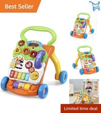 Sit-to-Stand Baby Walker Plastic Toddler Development Motor Skills