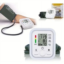 Digital Upper Arm Blood Pressure Monitor with LED Display
