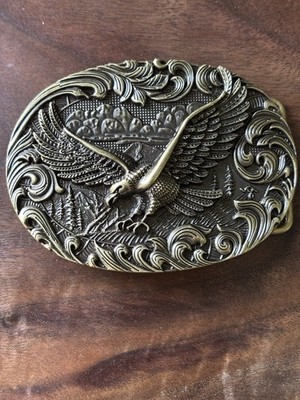 Award Design Metals ADM Flying Eagle Belt Buckle Perfect Gift for Him/Her NEW