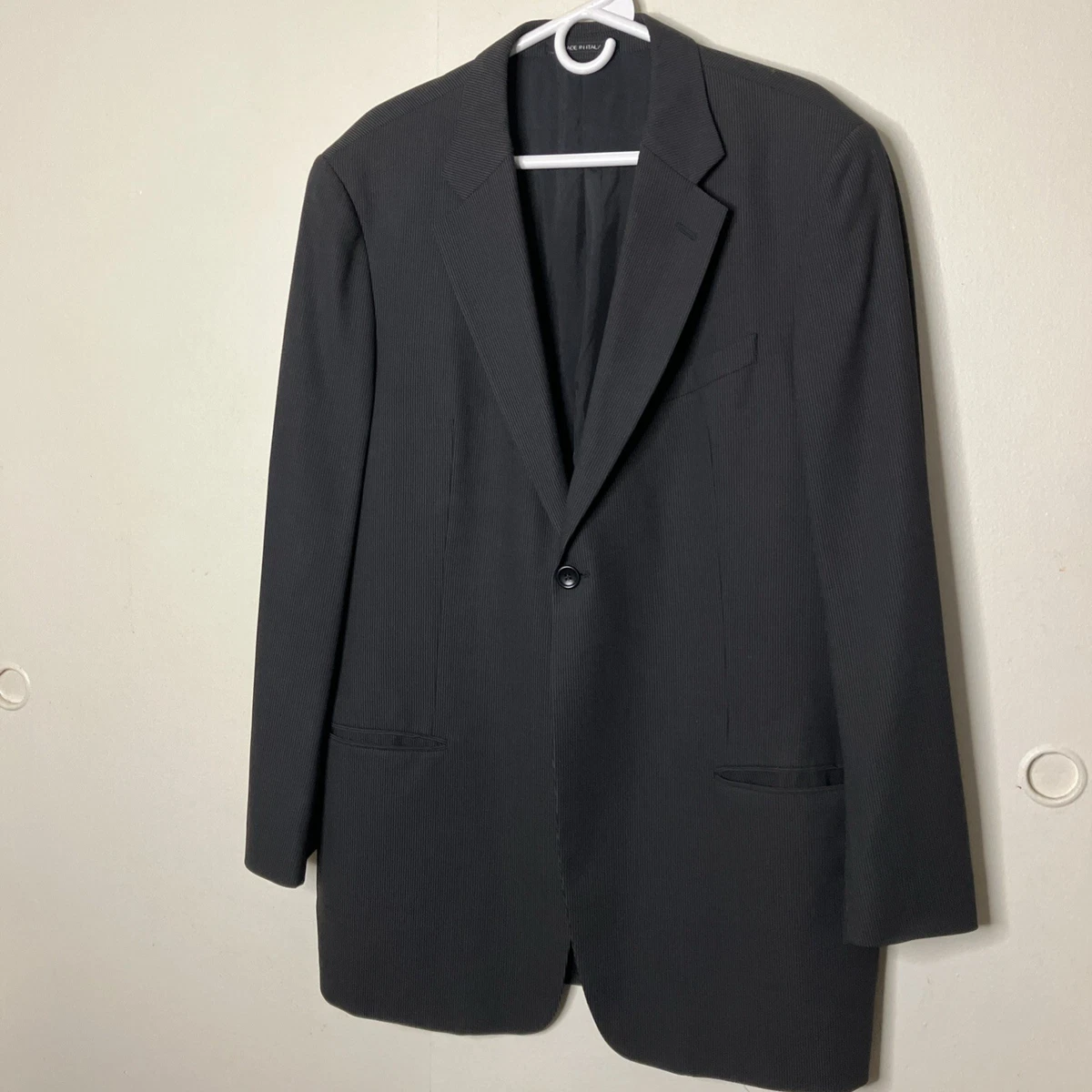 Armani Collezioni Black One-Button Suits & Blazers for Men for