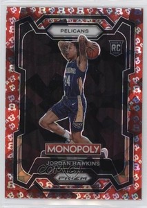 2023-24 Panini Prizm Monopoly Free Parking Prizm Jordan Hawkins #56 Rookie RC