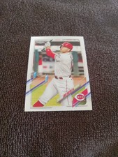 2021 Topps Chrome Joey Votto Cincinnati Reds Base&Refractor Baseball Cards #156