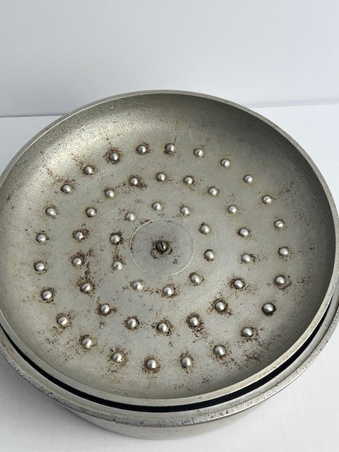 Vintage Cast Aluminum 4 Quart Dutch Oven Pot Roaster w/Lid 10 inch