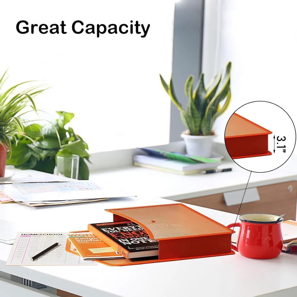 Plastic File Folder, 9 Pcs Large-Capacity Poly Envelope Expanding Wallet Docu... - Image 4 of 4