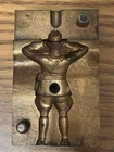 Marx Brass Mold For 60 MM Canadian Mounted Mold figure
