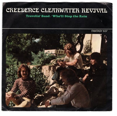 Creedence Clearwater Revival-Travelin' Man/Who'll Stop The Rain (VG+)